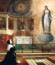 Mary appearing to st. Catherine
