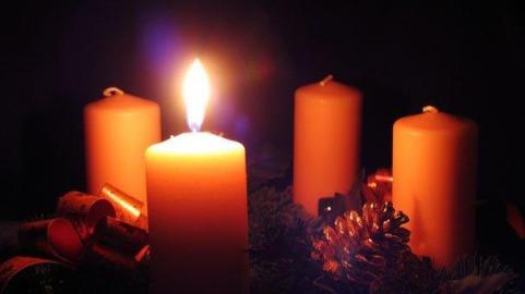 advent wreath 1st sunday