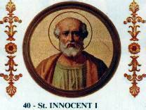 pope Innocent I