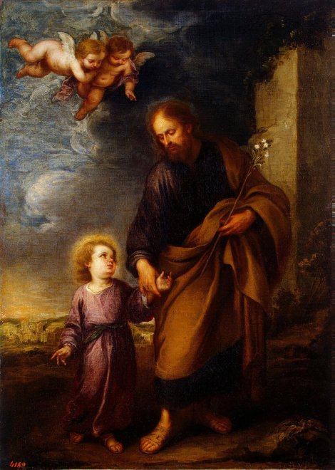 st . joseph leading the Child Jesus.jpg